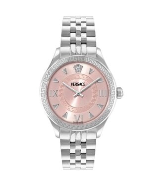 Versace  Hellenyium Lady VE2S00825 Swiss Made Silber/Rosa Damenuhr