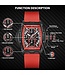 Mark Fairwhale  TONIXORA FW-5080-R3 Chronograph Schwarz/Rot Herrenuhr