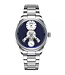 Mark Fairwhale FW-6039-S3 Automatik Silber/Blau Herrenuhr