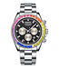 Mark Fairwhale  RAINORA FW-6009-S1 Automatik Rainbow Silber Herrenuhr