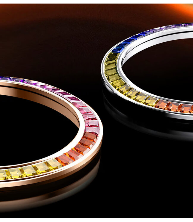 Mark Fairwhale  RAINORA FW-6009-S1 Automatik Rainbow Silber Herrenuhr