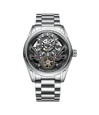 Mark Fairwhale SKELEON FW-6021-S1 Skeleton Automatik Silber Herrenuhr