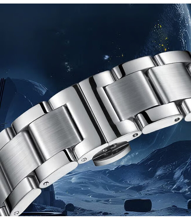 Mark Fairwhale  SKELEON FW-6021-S1 Skeleton Automatik Silber Herrenuhr
