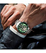 Mark Fairwhale DIVIROX FW-6010-3 Skeleton Automatik Silber/Grün Herrenuhr