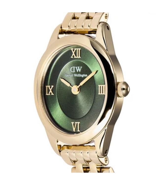 Daniel Wellington   Ophelia Mini DW00100804 Quarz Gold/Smaragdgrün Damenuhr