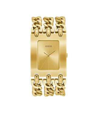 Guess  Heavy Metal W1274L2 Damenuhr Gold Edelstahl