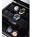 CHRONOGUARD   Uhrenbox CH-2350-20BL Schwarz Glas für 20 Uhren