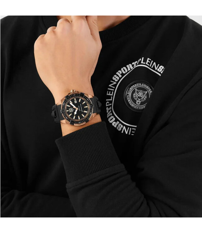 Philipp Plein   Sport Urban Pulse PSFDA0424 Quarz Schwarz/Rosé-Gold Herrenuhr