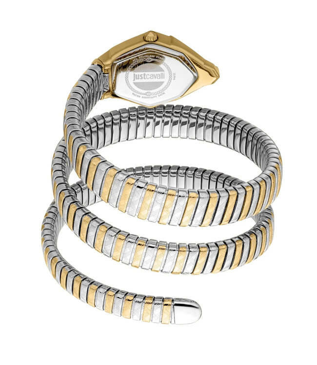 Just Cavalli  Mesmerizing JC1L304M0065 Quarz Gold/Dunkelgrün Damenuhr