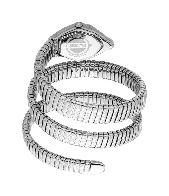 Just Cavalli  Mesmerizing JC1L304M0015 Quarz Silber/Blau Damenuhr