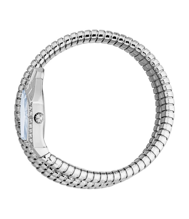 Just Cavalli  Mesmerizing JC1L304M0015 Quarz Silber/Blau Damenuhr