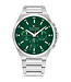 Tommy Hilfiger  Dexter 1792088 Quarz Multifunction Silber/Grün Herrenuhr
