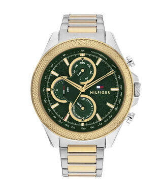 Tommy Hilfiger  Clark 1792079 Quarz Multifunction Bicolor/Grün Herrenuhr