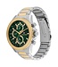 Tommy Hilfiger   Clark 1792079 Quarz Multifunction Bicolor/Grün Herrenuhr
