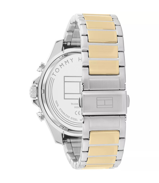 Tommy Hilfiger   Clark 1792079 Quarz Multifunction Bicolor/Grün Herrenuhr