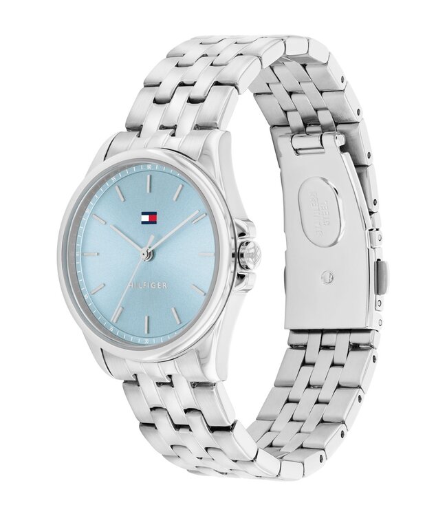 Tommy Hilfiger   Jade 1782771 Quarz Silber/Hellblau Damenuhr