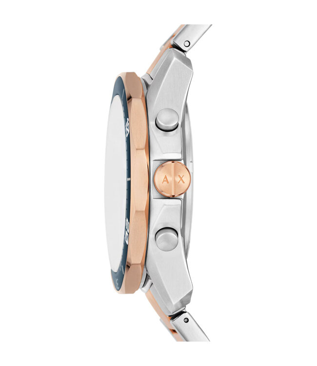 Armani Exchange Spencer AX1965 Chronograph Bicolor/Dunkelblau Herrenuhr