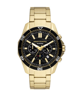 Armani Exchange Spencer AX1958 Chronograph Gold/Schwarz Herrenuhr