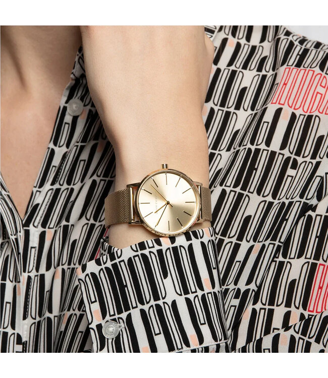 Armani Exchange Lola AX5536 Quarz Gold Damenuhr