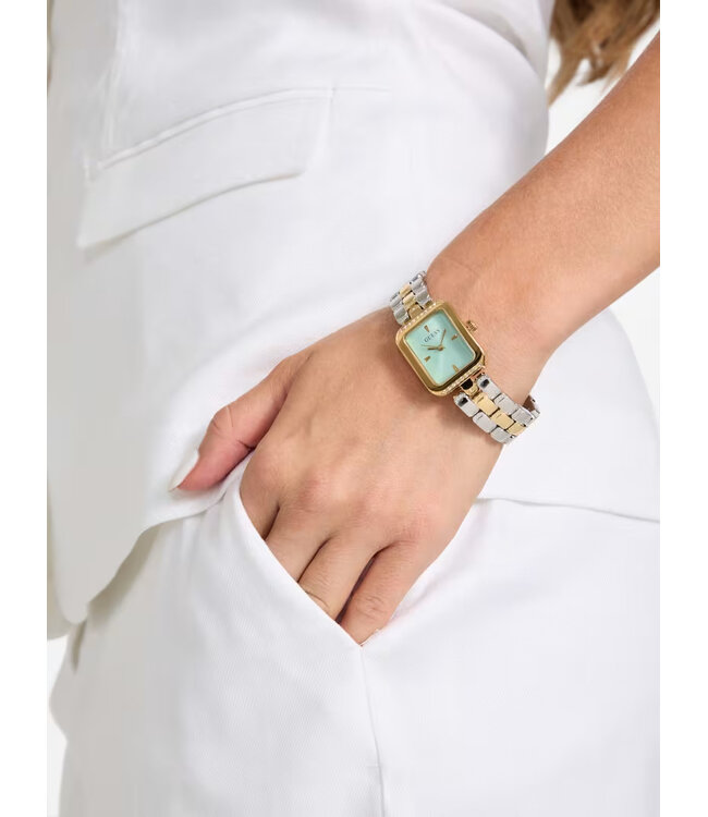 Guess  Isla GW0865L4 Quarz Bicolor/Grün Damenuhr