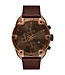 Diesel  Spiked DZ4698 Chronograph Braun Herrenuhr