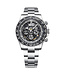 Bonest Gatti  BG8019-S2 Automatik Skeleton Silber/Schwarz Herrenuhr