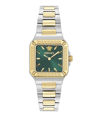 Versace  Versace Greca Edge VE5G00326 Quarz Bicolor/Grün Damenuhr
