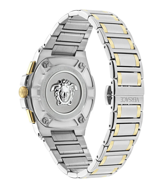 Versace   Greca Reaction VE5N00426 Chronograph Bicolor/Grün Herrenuhr