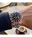 Chronoguard GMT Dual-Time Pepsi Rot/Blau Automatik Herrenuhr
