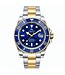 Chronoguard  DeptMaster Blue Two Tone Gold Diver Blau/Gold Automatik Herrenuhr