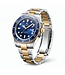 Chronoguard  DeptMaster Blue Two Tone Gold Diver Blau/Gold Automatik Herrenuhr