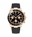 Chronoguard Corsa Rose Gold Black Chronograph Schwarz/Rosé-Gold Herrenuhr