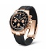 Chronoguard Corsa Rose Gold Black Chronograph Schwarz/Rosé-Gold Herrenuhr
