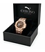 Chronoguard  Cuore Cioccolato Open Heart Automatik Braun Herrenuhr