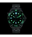 Chronoguard Pelagos Nero Black Diver Automatik Schwarz Herrenuhr