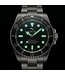 Chronoguard DeptMaster Vintage Gold Diver Schwarz/Gold Automatik Herrenuhr