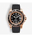 Chronoguard DeptMaster Rosé-Gold Black Diver Schwarz/Rosé-Gold Automatik Herrenuhr