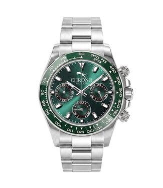 Chronoguard Corsa Verde Smeraldo Chronograph Grün Herrenuhr