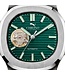 Chronoguard Cuore Verde Open Heart Automatik Grün Herrenuhr