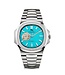 Chronoguard Cuore Turchese Open Heart Automatik Türkis Herrenuhr