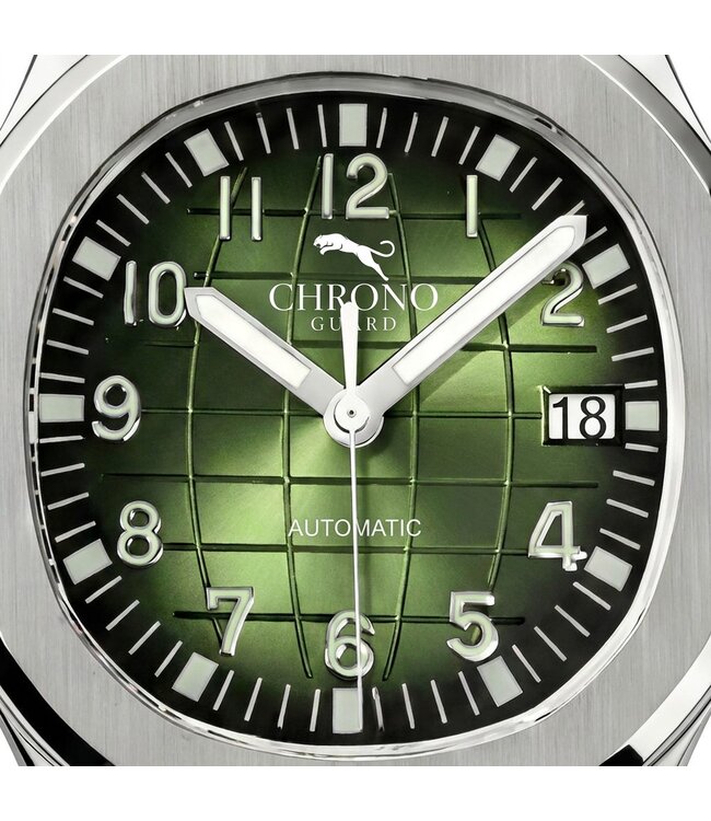 Chronoguard  Odyssey Verde 42mm Automatik Grün Herrenuhr