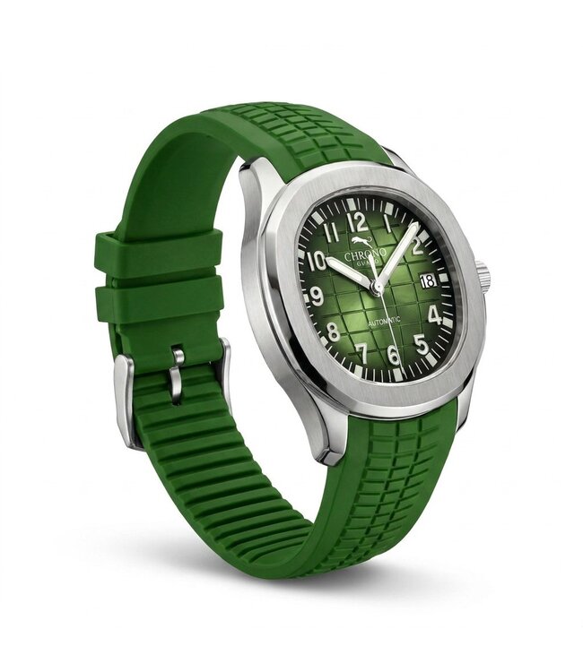 Chronoguard  Odyssey Verde 42mm Automatik Grün Herrenuhr