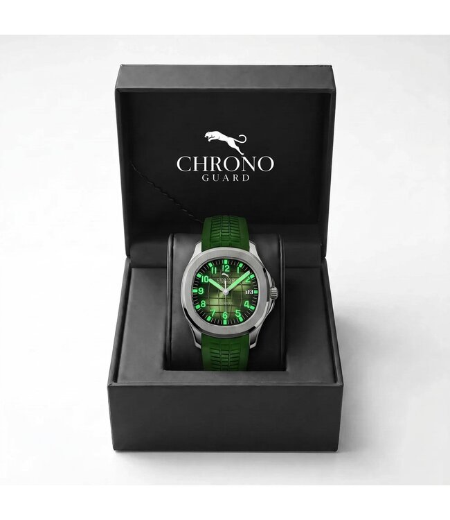 Chronoguard  Odyssey Verde 42mm Automatik Grün Herrenuhr