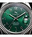 Chronoguard  Classico Verde Arabico 39mm Automatik Grün Herrenuhr