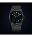 Chronoguard Cuscino Marea 39mm Open Heart Automatik Blau Herrenuhr