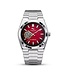 Chronoguard Cuscino Bordò 39mm Open Heart Automatik Bordeaux Herrenuhr