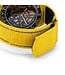 Chronoguard Carbon Fibra Gelb Skelett Automatik Herrenuhr