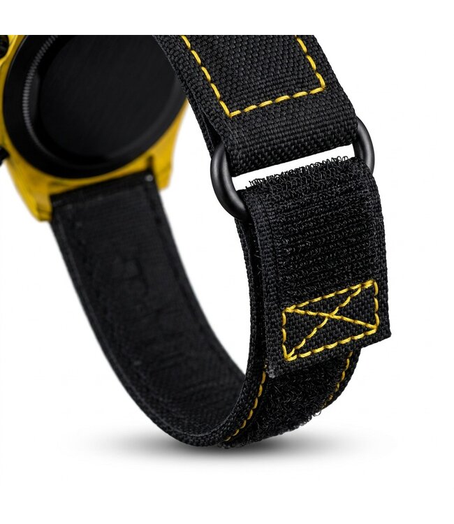Chronoguard  Fibra Giallo Scheletro Nero 41mm Carbon Skelett Automatik Gelb Herrenuhr