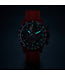 Chronoguard Fibra Rosso Scheletro Totale 41mm Carbon Skelett Automatik Rot Herrenuhr