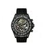 Chronoguard Carbon Fibra Schwarz Skelett Automatik Herrenuhr